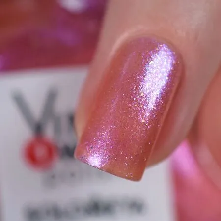 SOLOMEYA лак д/ногтей one week vinyl polish pink pearl т.22 13мл